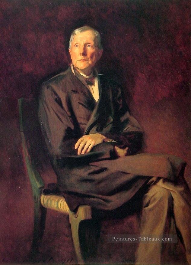 John D Rockefeller portrait John Singer Sargent Peintures à l'huile